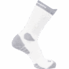 Skarpety Do Biegania Salomon Aero Crew White/Quarry