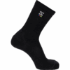 Skarpety Salomon Sunday Smart Crew Black/Grey Flannel