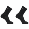 Skarpety Trekkingowe Salomon Evasion Crew 2-Pack Black/Black