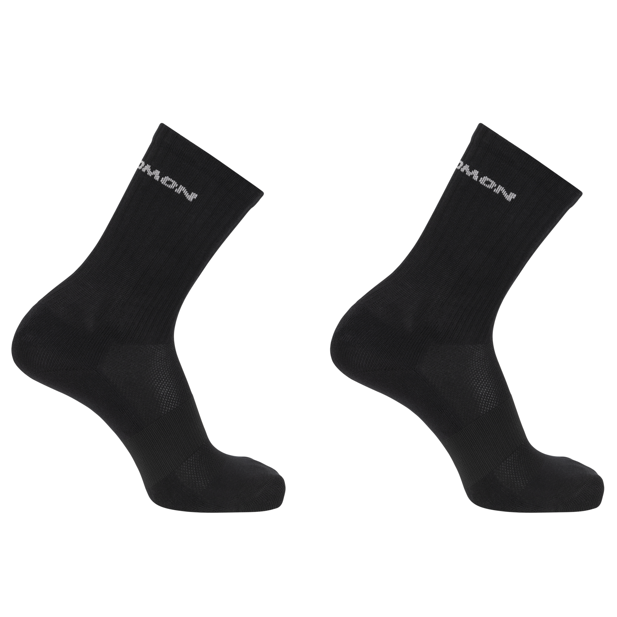 Skarpety Trekkingowe Salomon Evasion Crew 2-Pack Black/Black