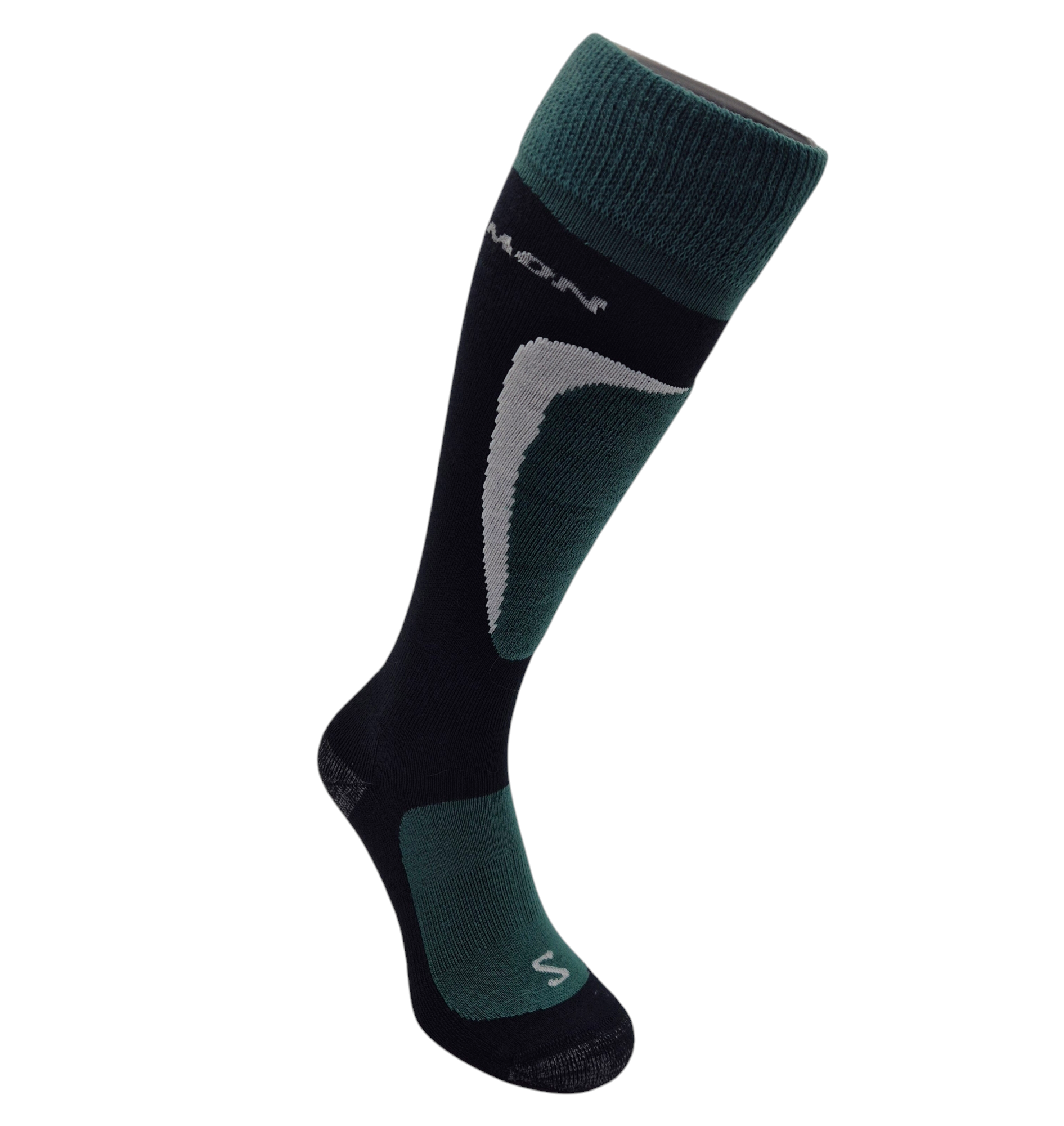 Skarpety Narciarskie Salomon Focus Hydro/Carbon/White - obrazek 2