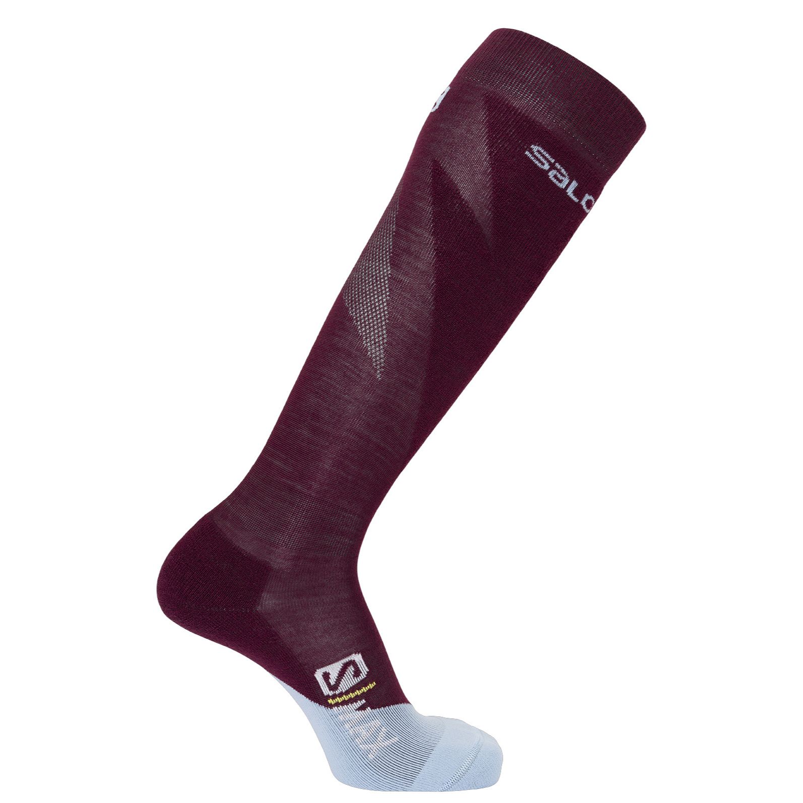 Skarpety Narciarskie Salomon S/Max Red Dhalia/Kentucky Blue