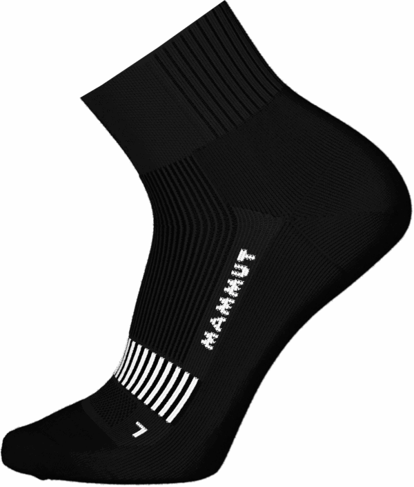 Skarpety Trekkingowe Mammut Hiking Full Cushion Quarter Black/White