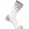Skarpety Do Biegania Salomon Speedcross Crew White/Light Grey/Melnage