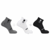 Skarpety Salomon Everyday Ankle 3-Pack Black/White/Med Grey