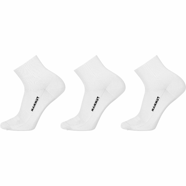 Skarpety Mammut Everyday Quarter 3-Pack White/Black