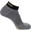 Skarpety Trekkingowe Salomon X Ultra Ankle Pewter/Black/Southern Moss