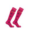 Skarpety Narciarskie Salomon Team Jr 2-Pack Pink Yarrow/Sulphur Spring