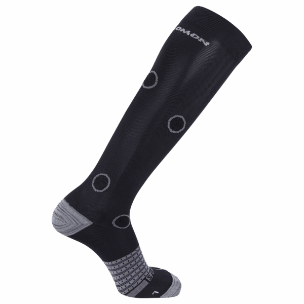 Skarpety Do Biegania Salomon S/Lab Versatility Black/Dark Grey