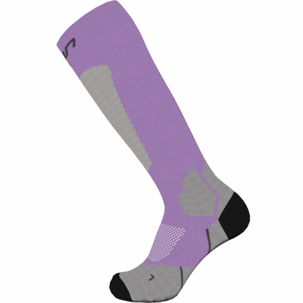 Skarpety Narciarskie Elan All Mountain Advance Lila/Grey Melange