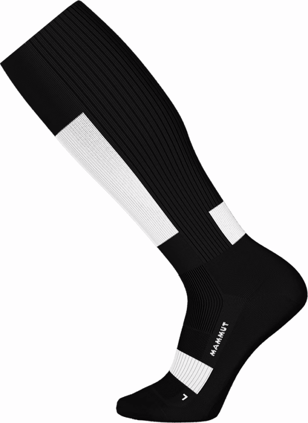 Skarpety Trekkingowe Mammut Mountaineering Lightweight Merino Knee Black/White