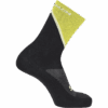 Skarpety Do Biegania Salomon Pulse Crew Black/Sulphur Spring/Transparent Yellow