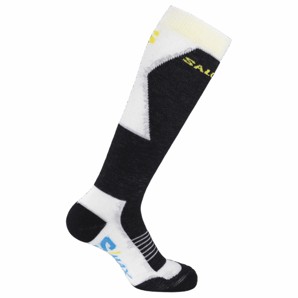 Skarpety Narciarskie Salomon S/Max Jr White/Black