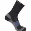 Skarpety Do Biegania Salomon Aero Crew Black/Grisaille/Quiet Shade