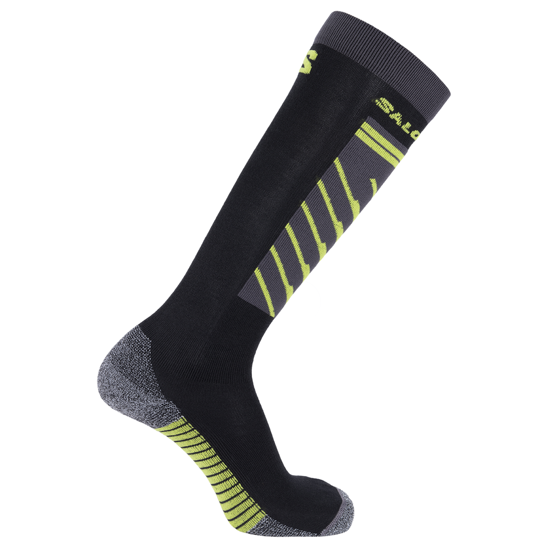 Skarpety Narciarskie Salomon S/Access Deep Black/Phantom/Sulphur Spring