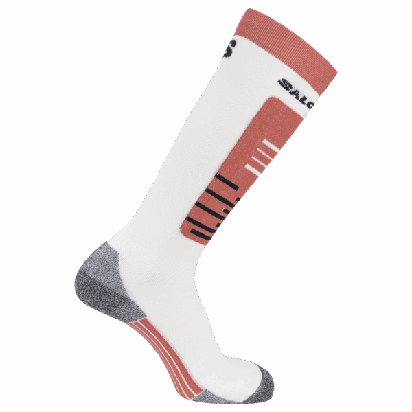 Skarpety Narciarskie Salomon S/Access White/Garnet Rose/Deep Black