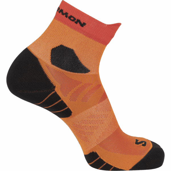 Skarpety Do Biegania Salomon Aero Ankle Red Orange/Turmeric