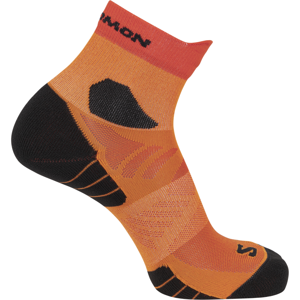 Skarpety Do Biegania Salomon Aero Ankle Red Orange/Turmeric