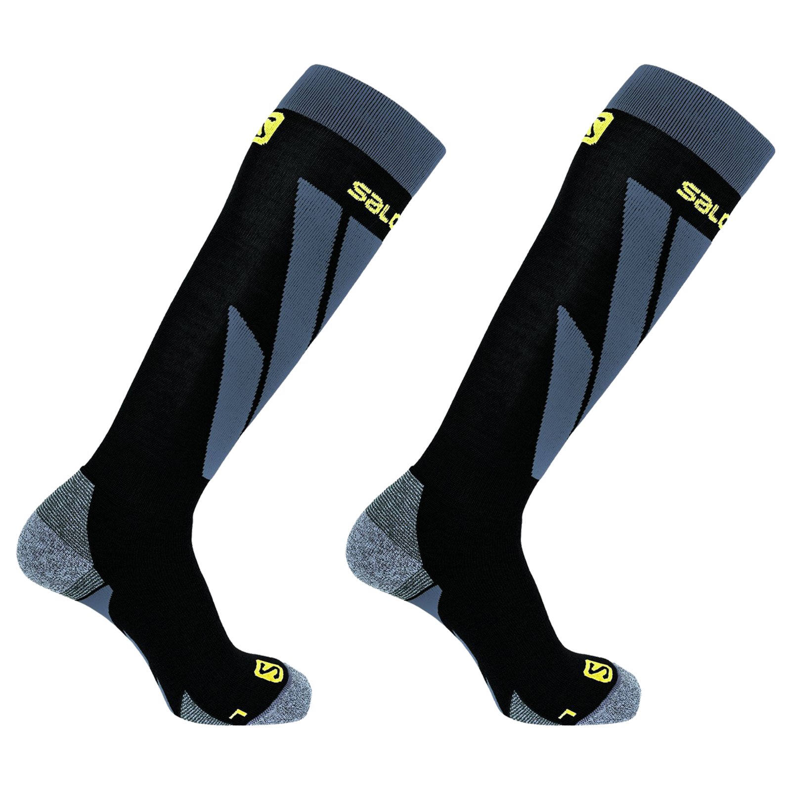 Skarpety Narciarskie Salomon S/Access 2-Pack Black/Black/Corona Yellow