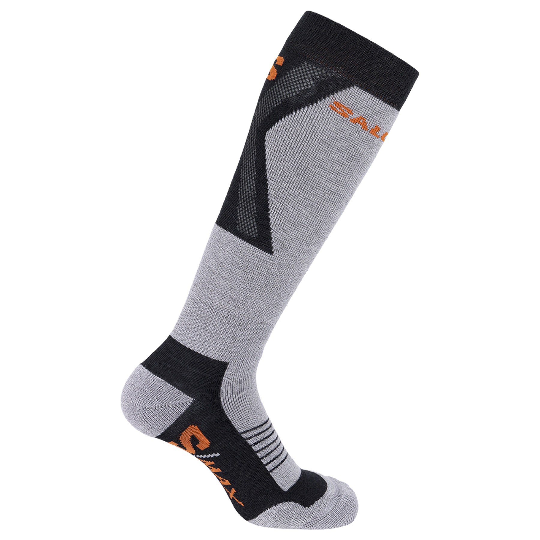 Skarpety Narciarskie Salomon S/Max Jr Black/Alloy