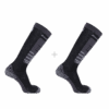 Skarpety Narciarskie Salomon S/Access 2-Pack Deep Black/Ebony/Frost Gray