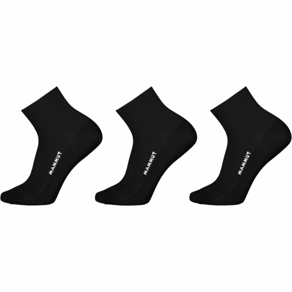 Skarpety Mammut Everyday Quarter 3-Pack Black/White