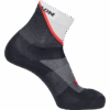 Skarpety Do Biegania Salomon Pulse Ankle Icicle/Nine Iron/Neon Flame
