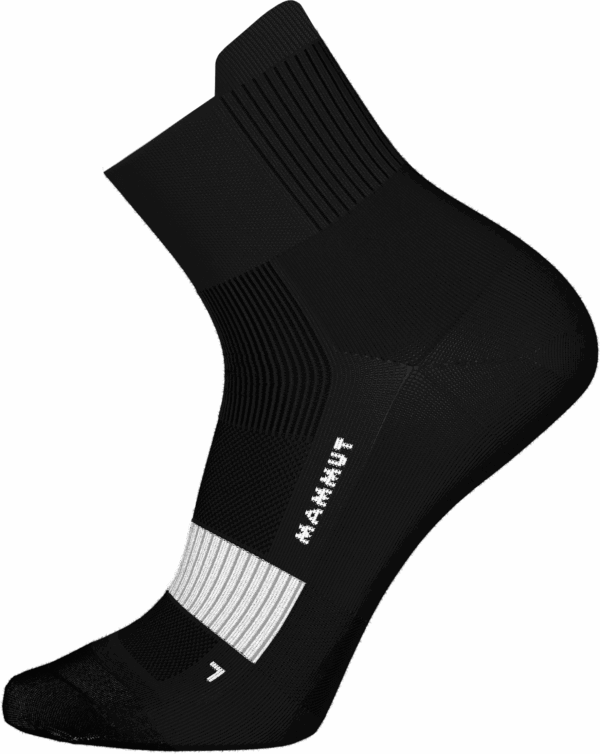 Skarpety Trekkingowe Mammut All-Mountain Targeted Cushion Quarter Black/White