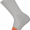 Skarpety Trekkingowe Mammut All-Mountain Targeted Cushion Merino Crew Alloy/Tangerine/White
