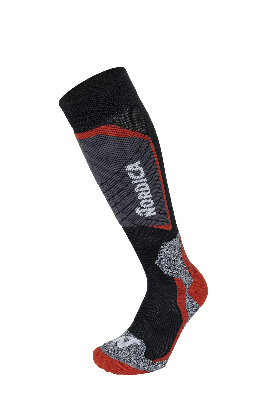 Dziecięce Skarpety Narciarskie Nordica Tech Junior Black/Anthra/Red