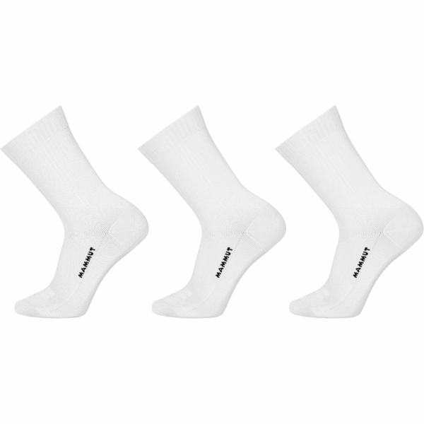 Skarpety Mammut Everyday Crew 3-Pack White/Black