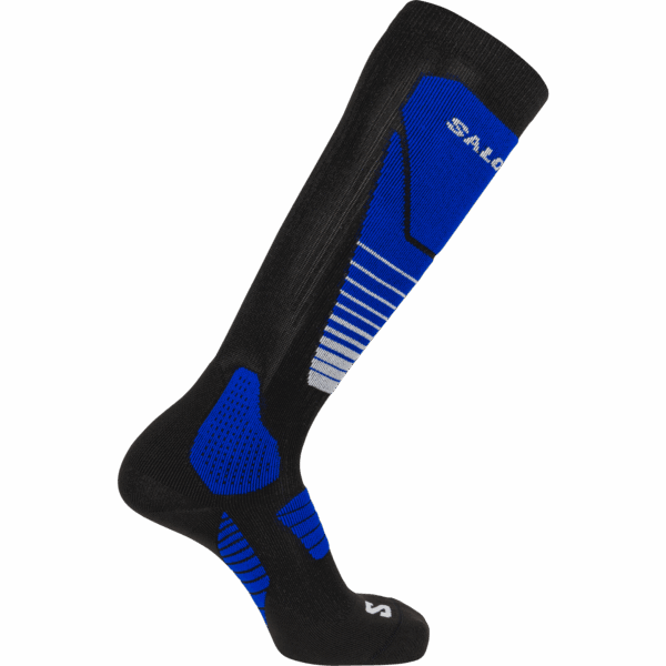 Skarpety Narciarskie Salomon S/Pro Black/Dazzling Blue/White