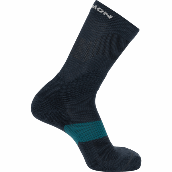 Skarpety Trekkingowe Salomon X Ultra Crew Carbon/Stargazer/Pearl Blue