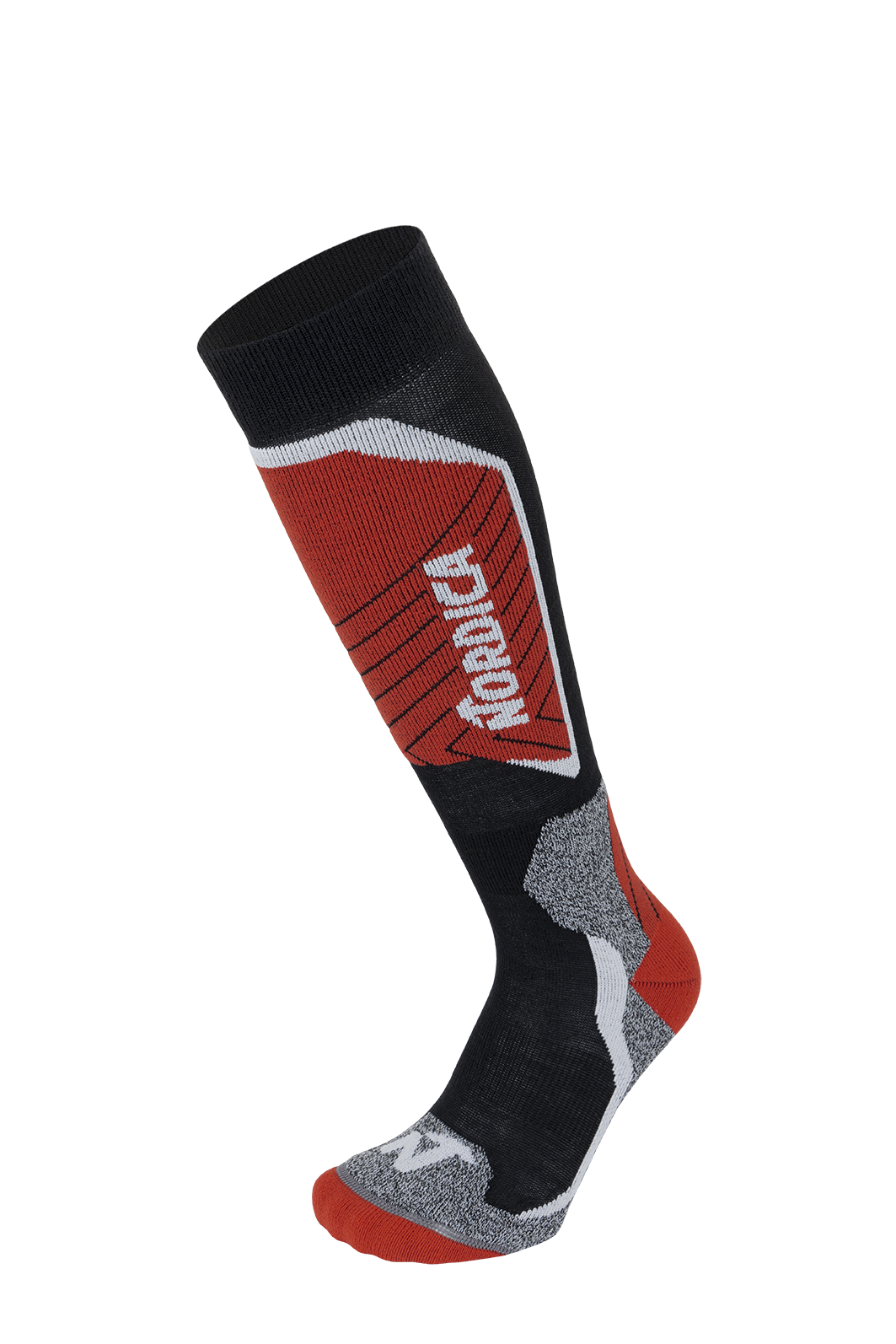 Dziecięce Skarpety Narciarskie Nordica Tech Junior Black/Red/White