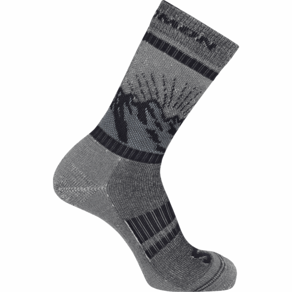 Skarpety Trekkingowe Salomon Retro Wool Carbon/Trooper