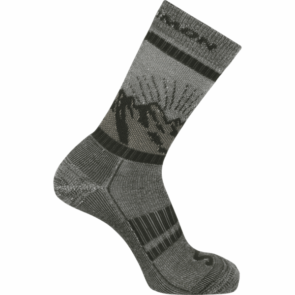 Skarpety Trekkingowe Salomon Retro Wool Aloe/Martini Olive