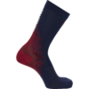 Skarpety Do Biegania Salomon Gravel Crew Deep Blue/Haute Red