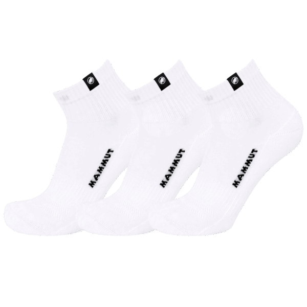 Skarpety Mammut Everyday Quarter 3-Pack White/Black
